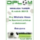 Diplom DVF5 / Futbal + vlastný text