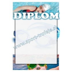 Diplom DVPLD1 / 1-3 Plávanie deti
