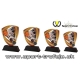 Trofej / plaketa CACUF001M3 basketball