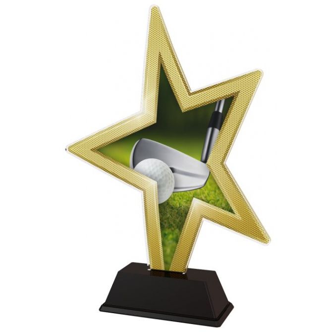 Trofej / figúrka STAR002M11 golf