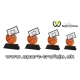 Trofej / figúrka FA200M8 basketball