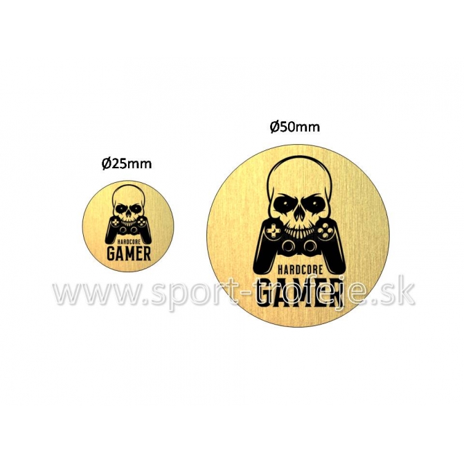 emblém EGHG5 gamer / hráč