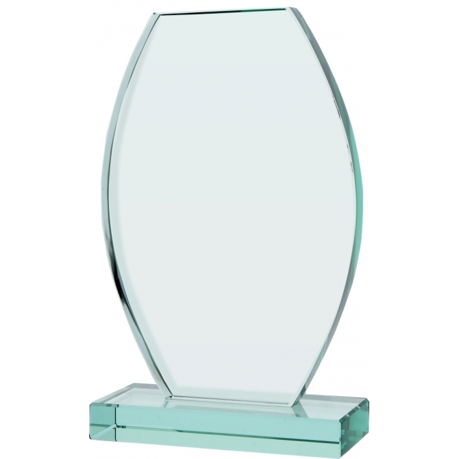 Plaketa / Trofej G043 Sklenená s kazetou