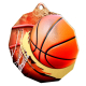 Medaila BMDM03M02 Basketball
