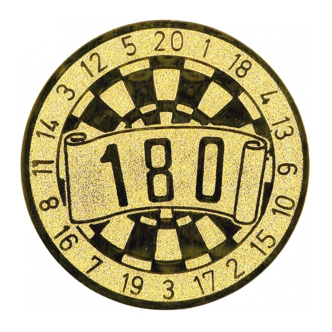 emblém G180 Šípky / darts