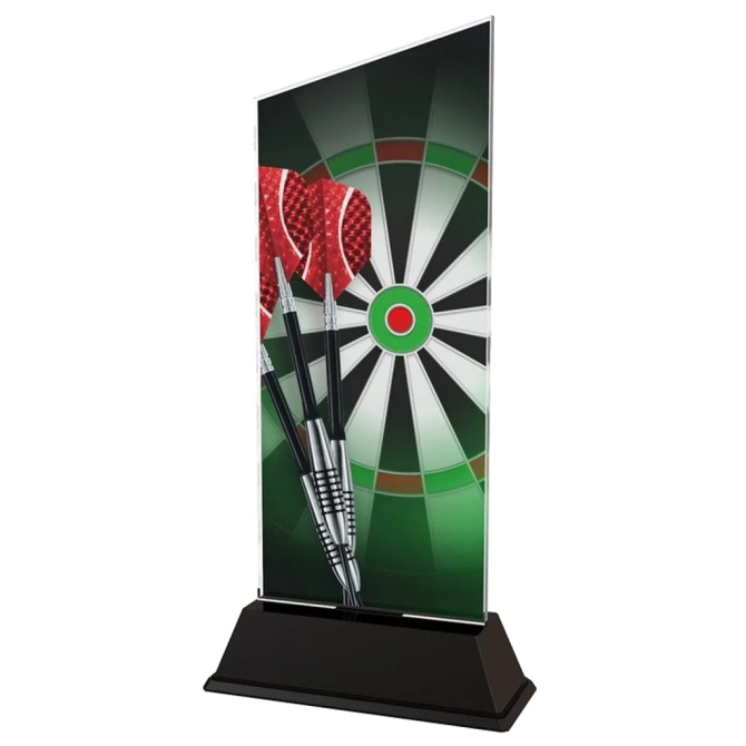 Trofej / plaketa CAS0140 šípky / darts