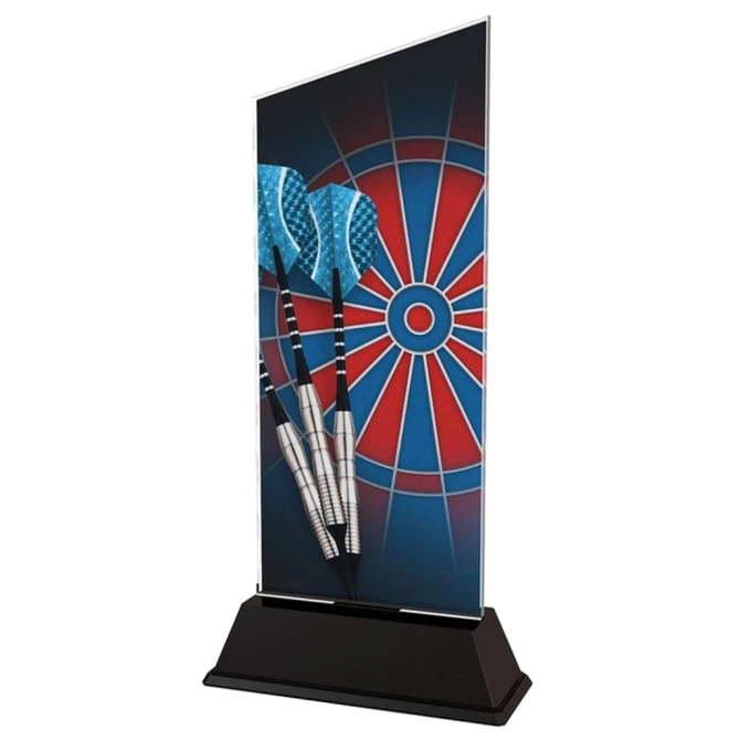 Trofej / plaketa CAS0136 elektronické šípky / darts