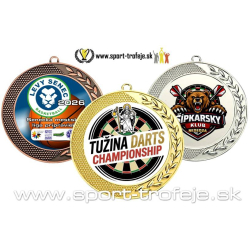 Medaila NJAVA/GSB s potlačou univerzálna