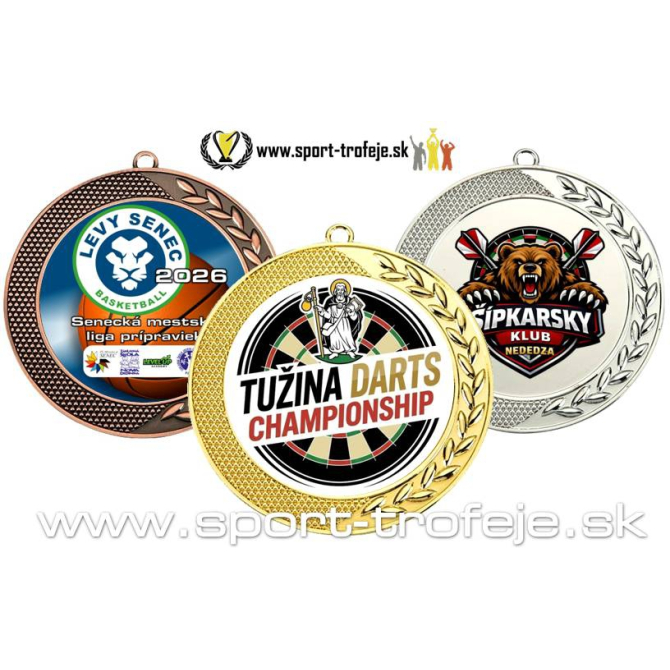 Medaila NJAVA/GSB s potlačou univerzálna