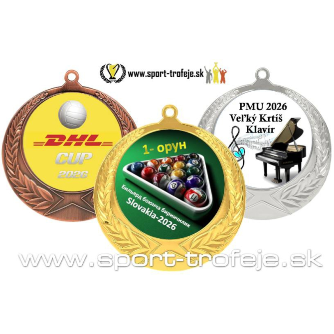 Medaila MMC1170/GSB s potlačou univerzálna