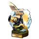 Trofej / figúrka RW137 rybár