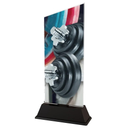 Trofej / plaketa CAS0176 činky