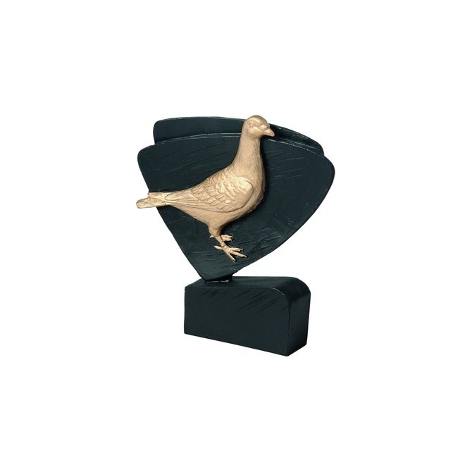 Mini odlievaná figúrka RFEL5031 čierna - holub